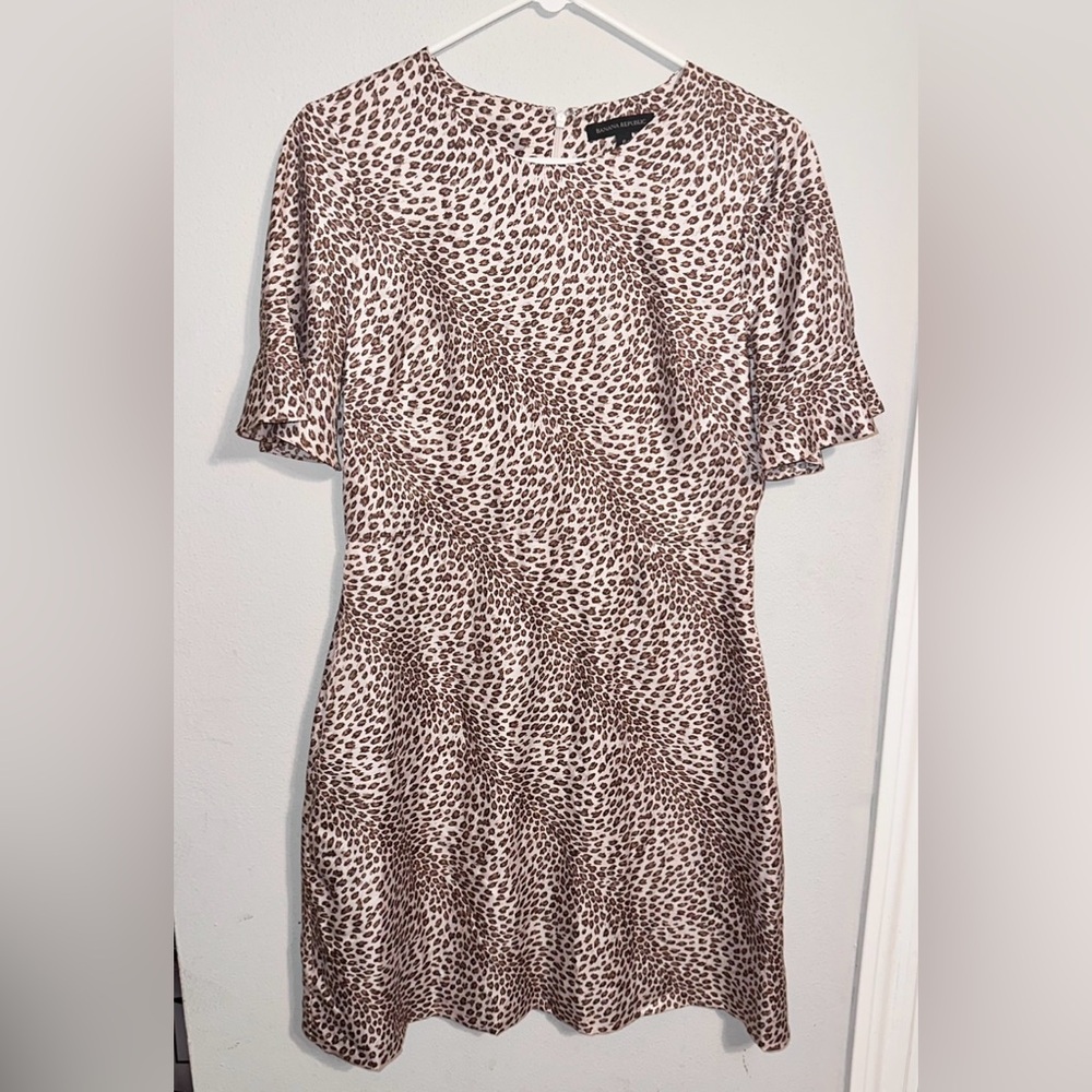 Banana Republic Leopard Print Dress